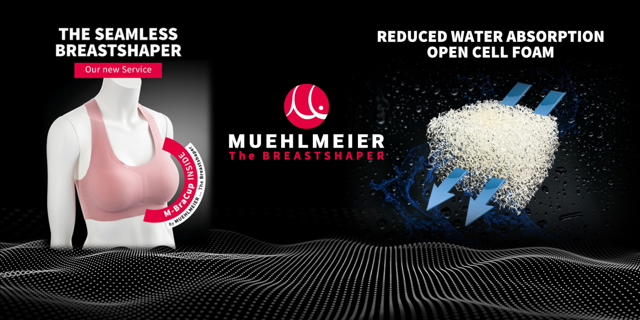 Muehlmeier presents new foam material for Swim & Active Wear M-BraCups –  Mare di Moda