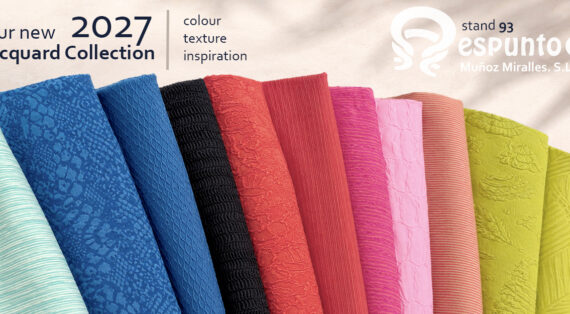 Muñoz Miralles: jacquard, texture e colore per nuove espressioni creative